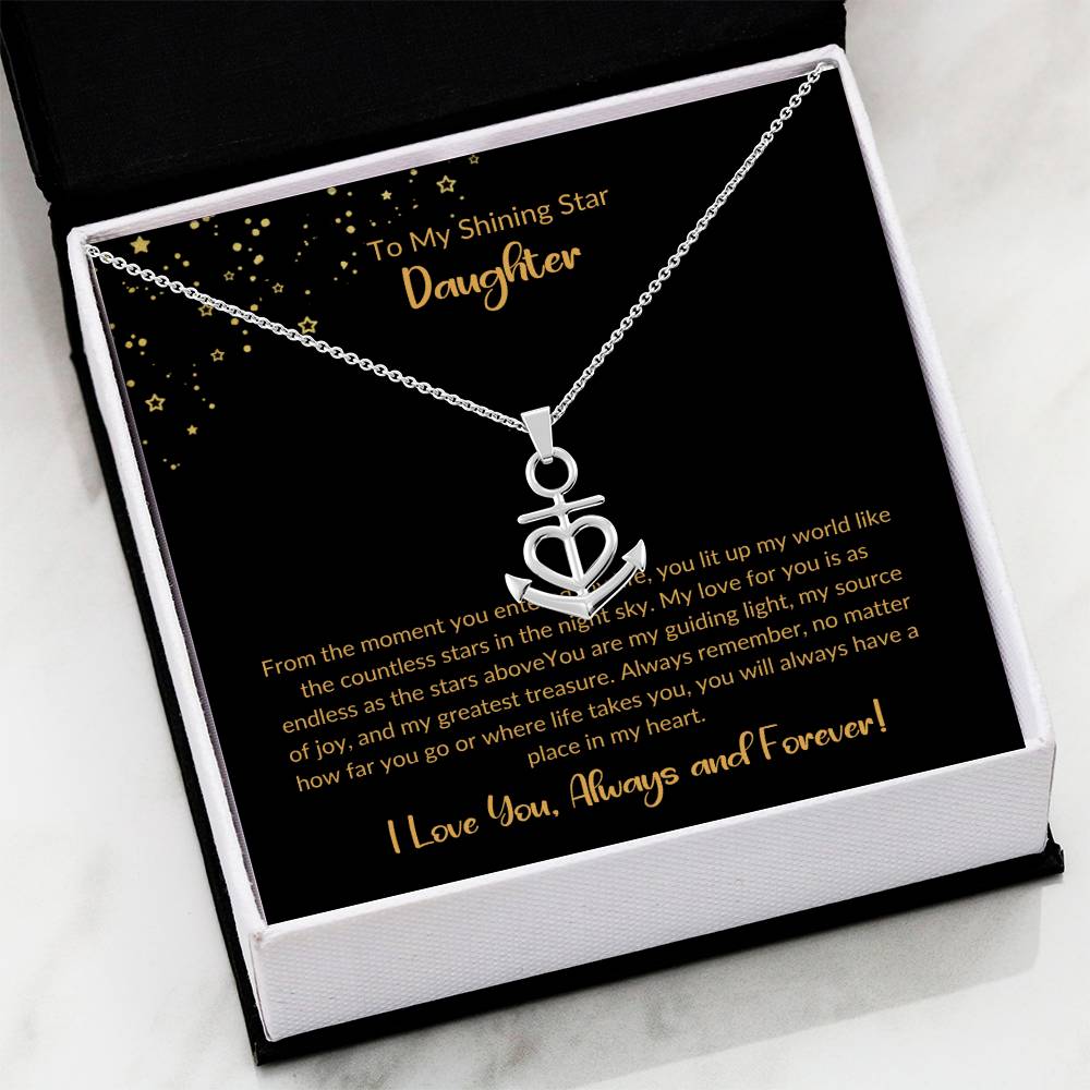 My Shining Star Daughter Necklace