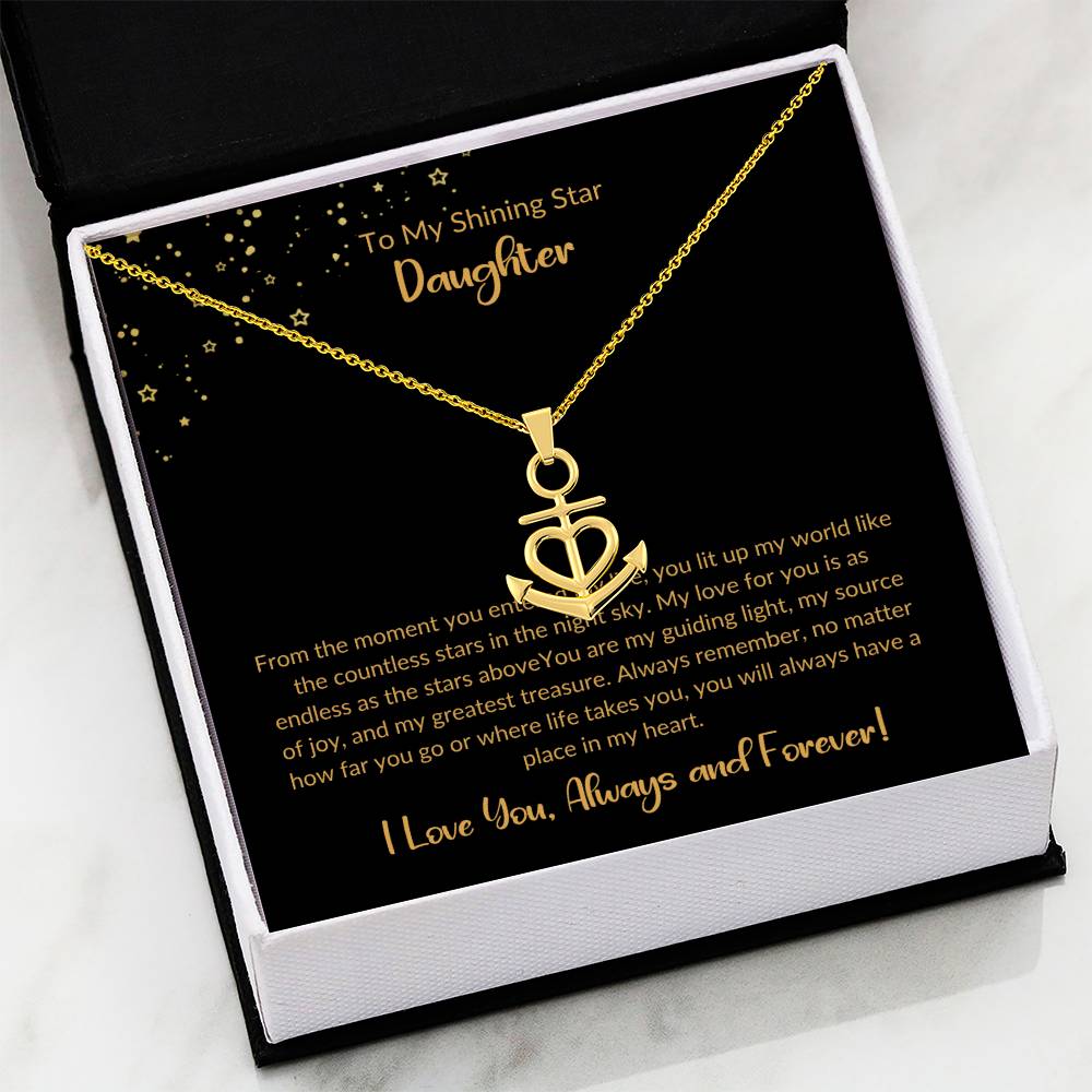 My Shining Star Daughter Necklace