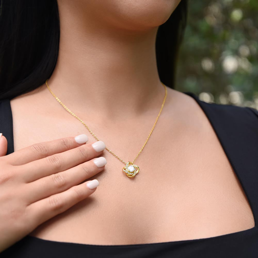 Love Knot – Symbol of Eternal Bond Necklace for Her