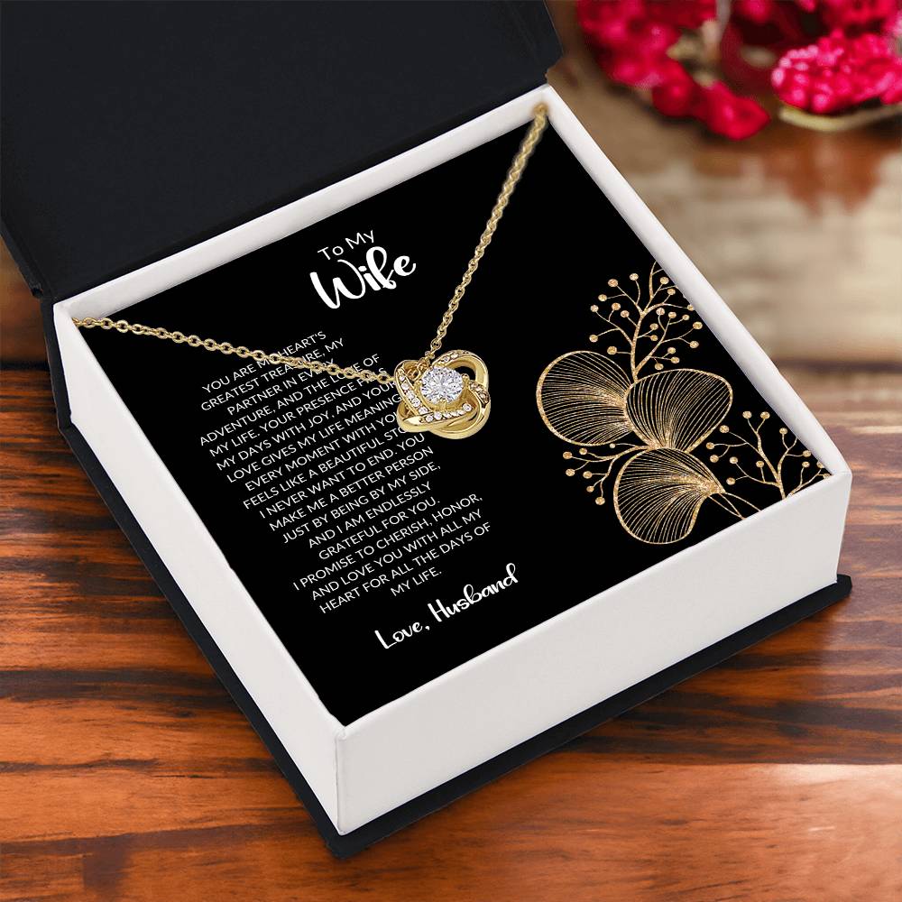 Love Knot – Symbol of Eternal Bond Necklace for Her