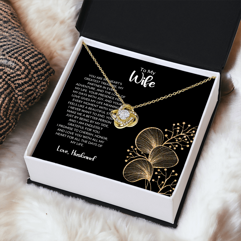 Love Knot – Symbol of Eternal Bond Necklace for Her