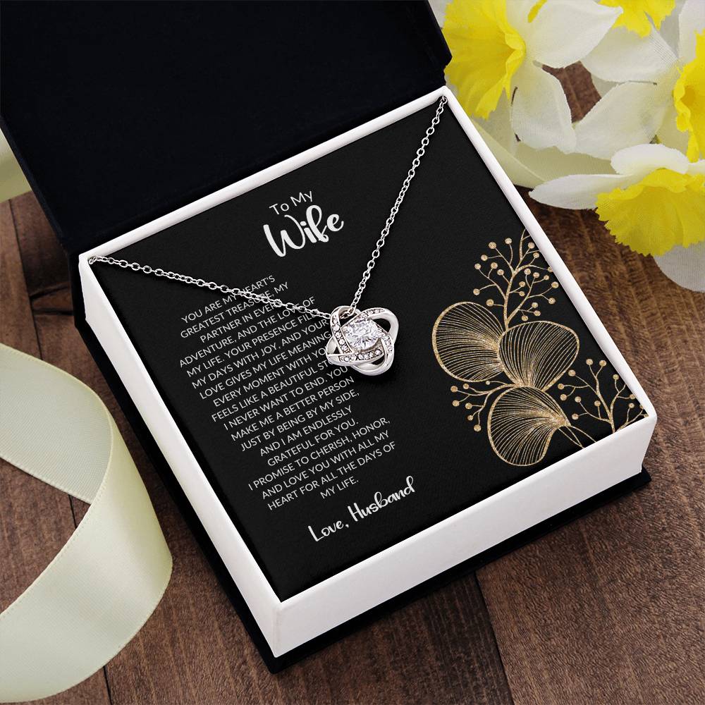 Love Knot – Symbol of Eternal Bond Necklace for Her