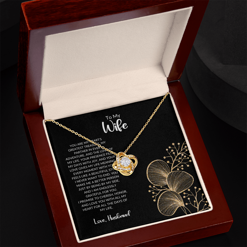 Love Knot – Symbol of Eternal Bond Necklace for Her