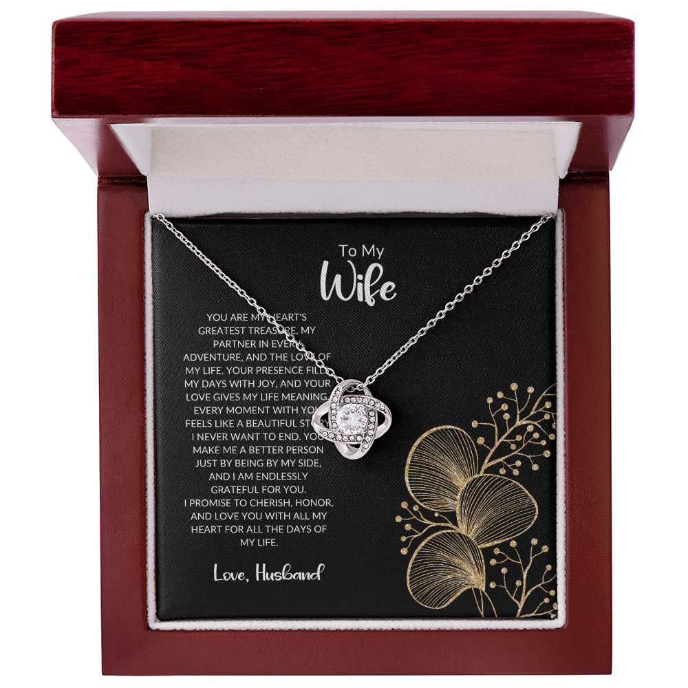 Love Knot – Symbol of Eternal Bond Necklace for Her